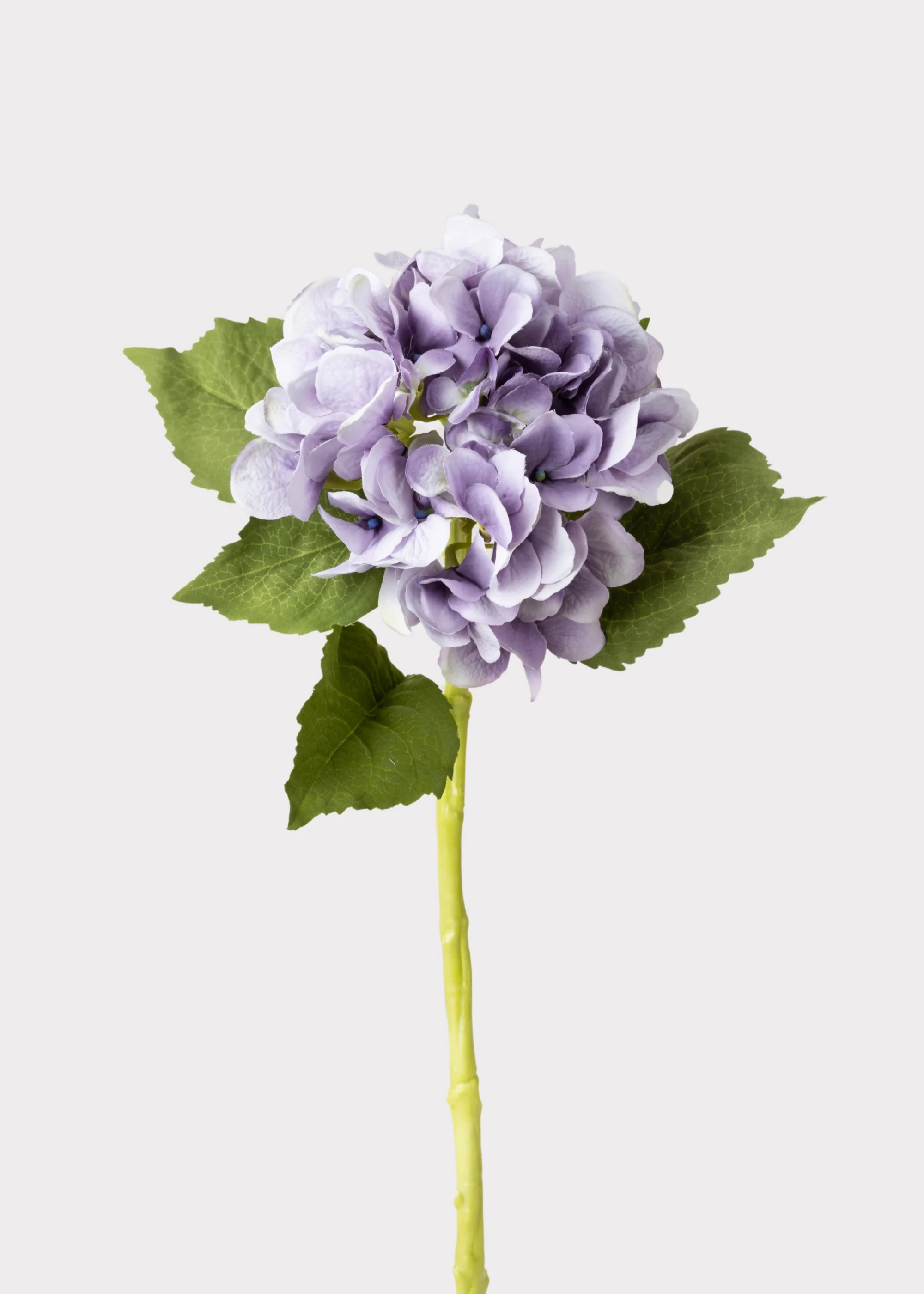 Small Antique Lavender Hydrangea Fake Flower - 19"