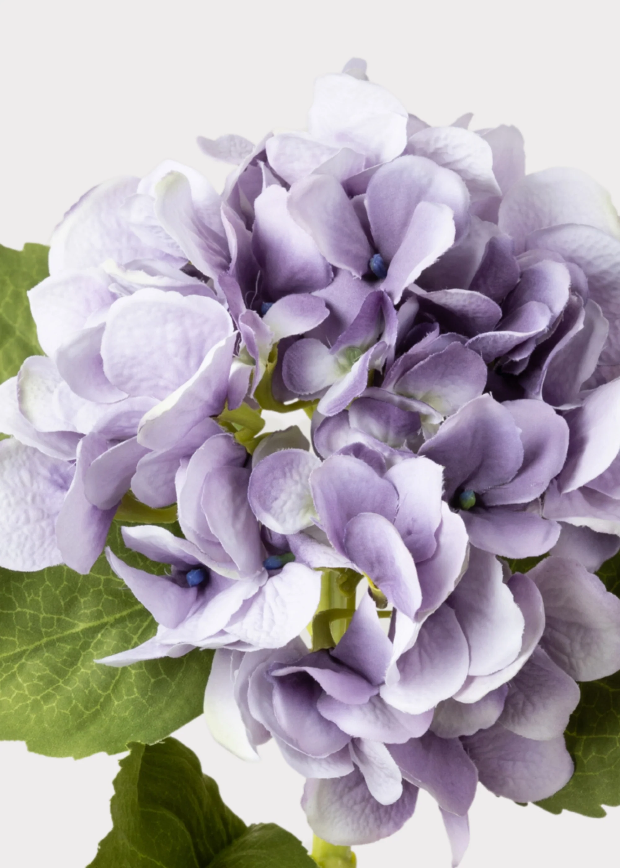 Small Antique Lavender Hydrangea Fake Flower - 19" - Image 3