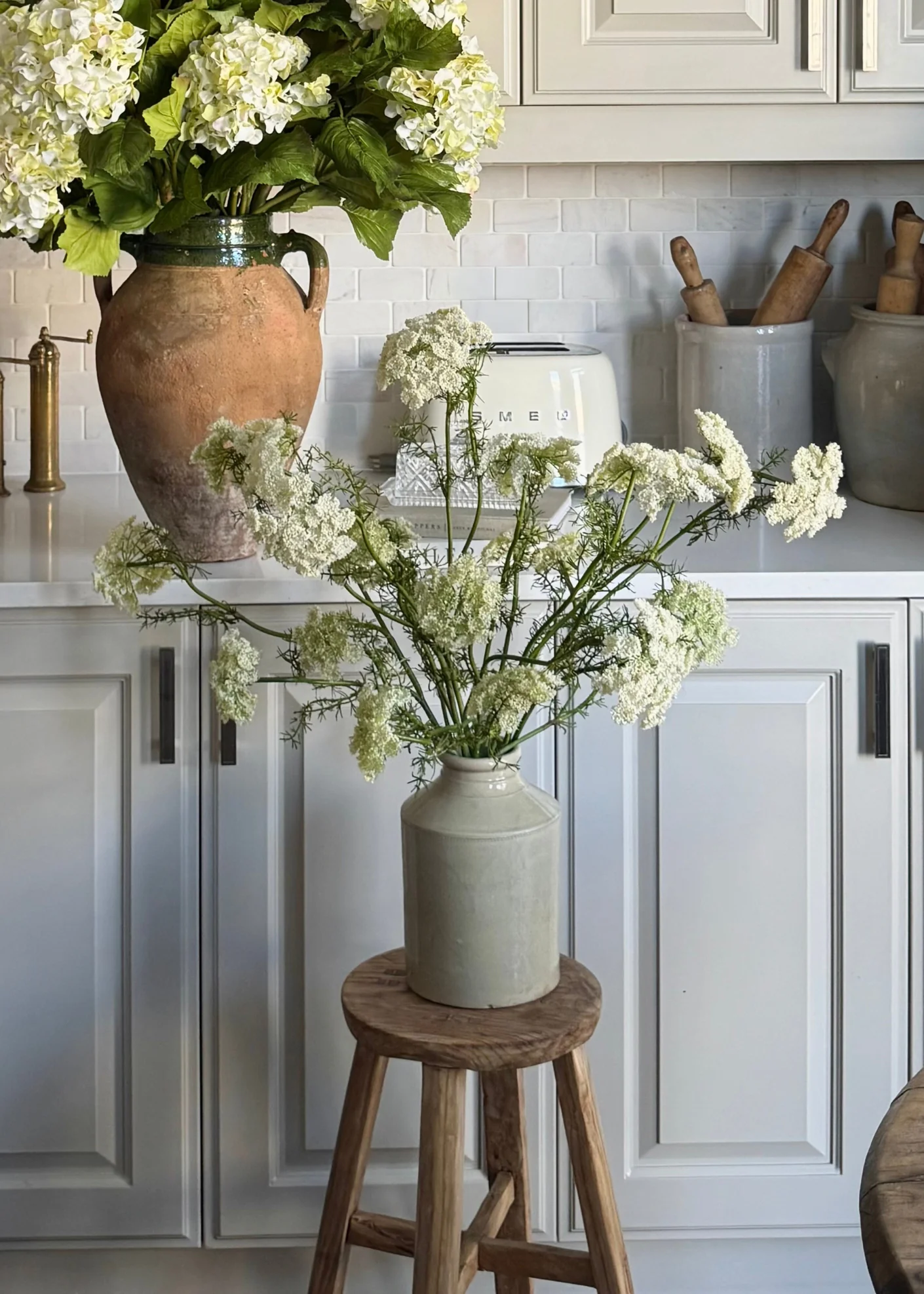 Artificial Dill Wildflower Branch - 33" - Image 2