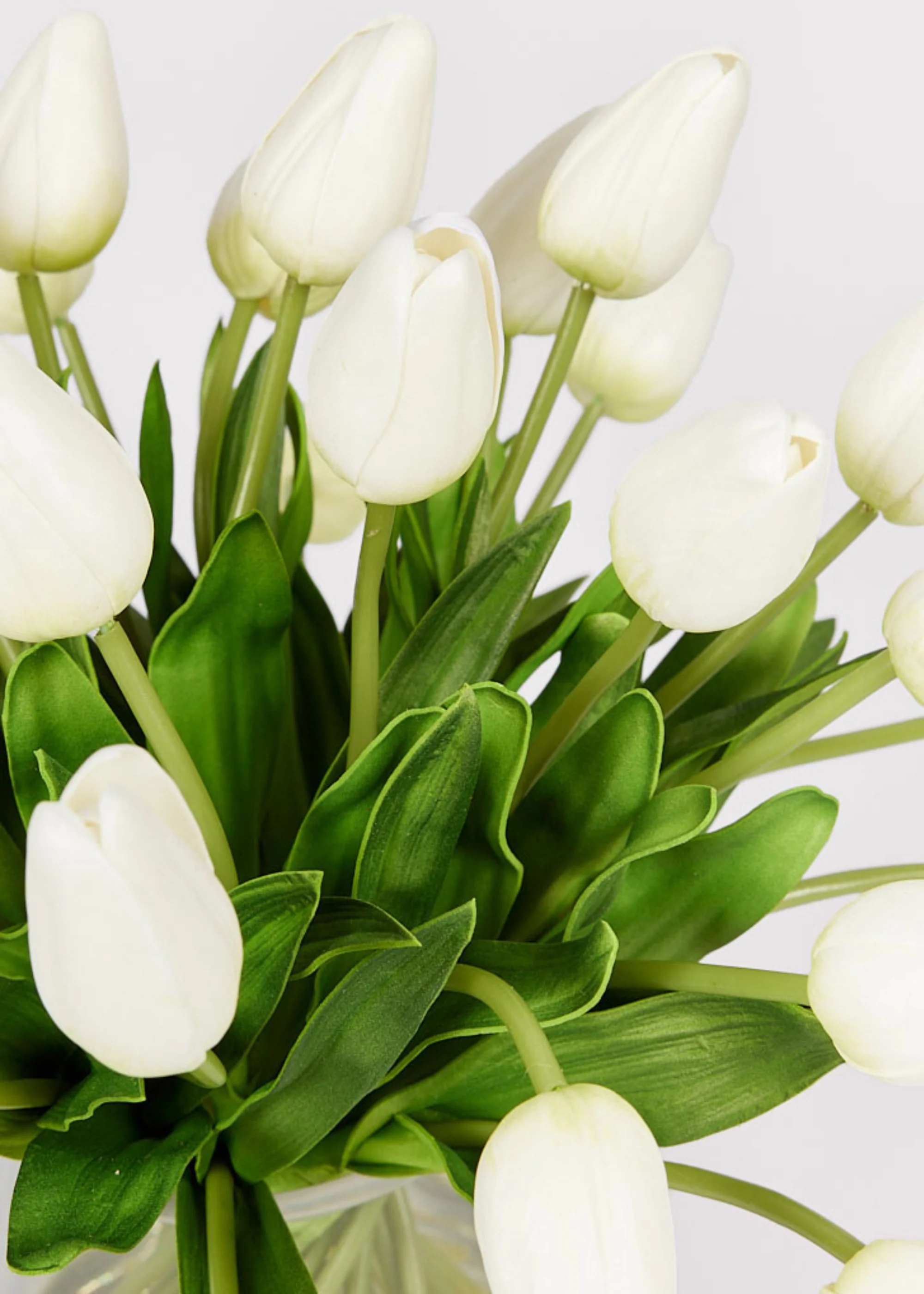 Faux Tulip Arrangement - 12" - Image 3