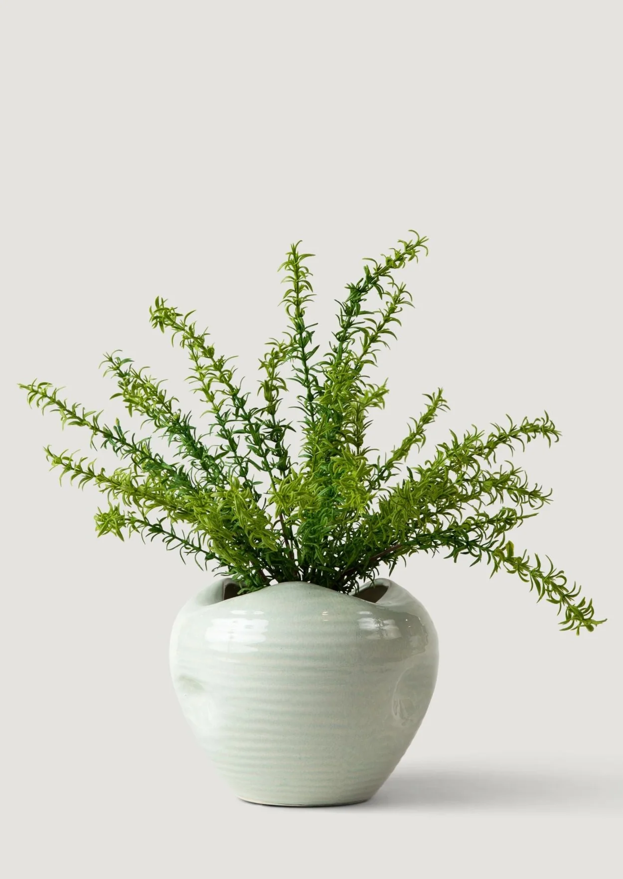 UV Treated Indoor/Covered Outdoor Artificial Rosemary Bush - 19" - Image 2