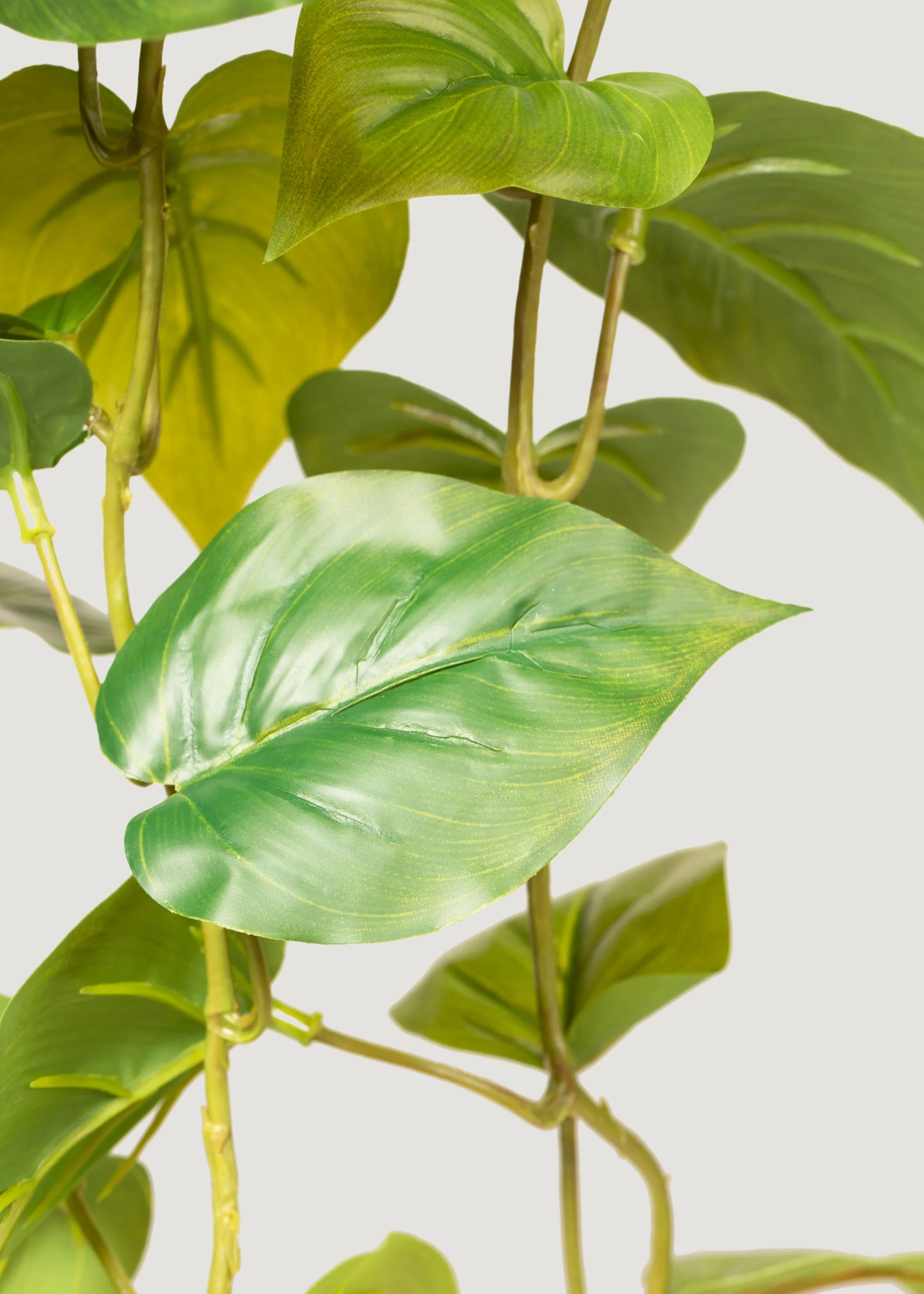 Real Touch Fake Philodendron Hanging Plant - 36" - Image 6
