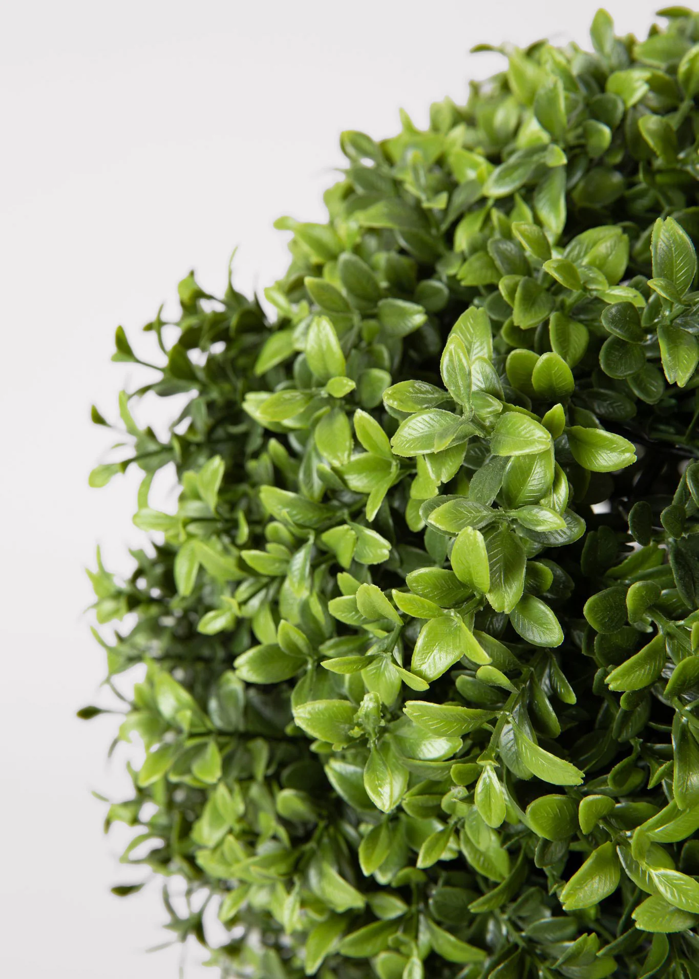 UV Treated Outdoor Boxwood Topiary Fake Plant in Pot - 22" - Image 5